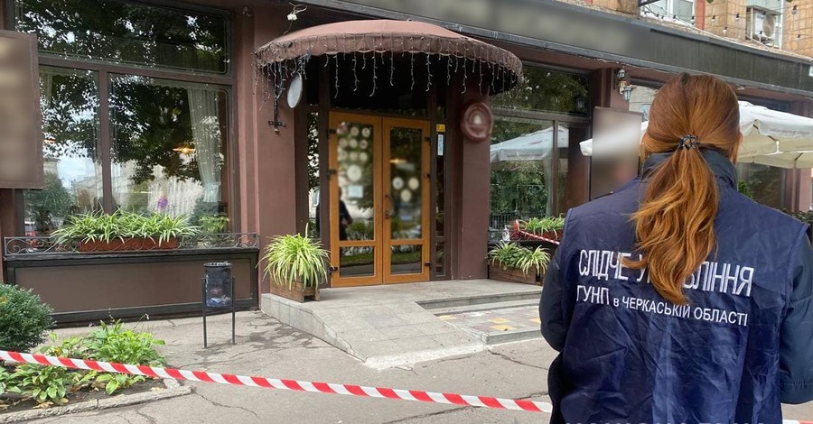 Появилось видео убийства бизнесмена в кафе Черкасс