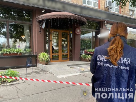 З'явилося відео вбивства бізнесмена в кафе у Черкасах