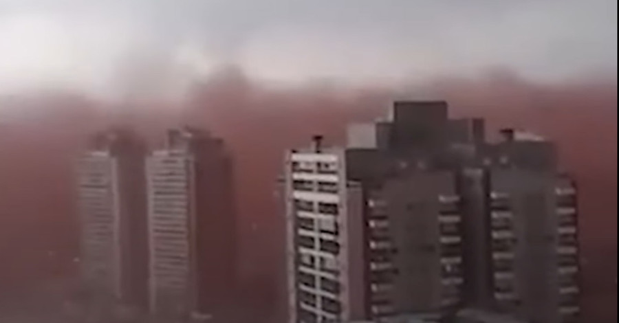 У Бразилії піщана буря «поглинула» кілька міст