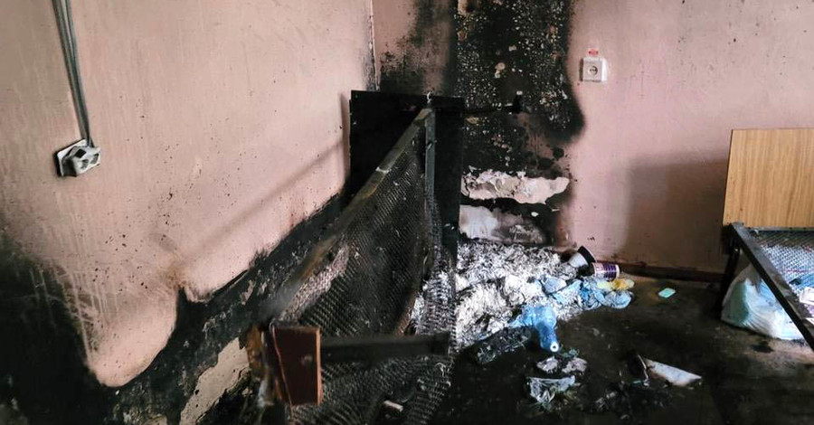 В Белой Церкви горела больница, один пациент погиб