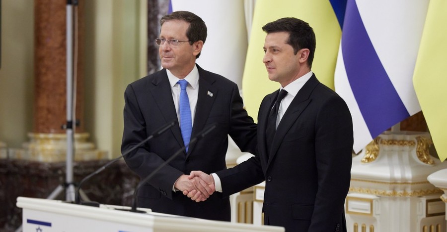 Президенты Израиля и Украины встретились в Киеве: о чем говорили Зеленский и Герцог