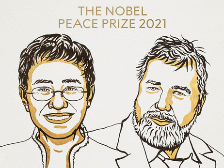 Нобелевскую премию мира присудили главреду российской 