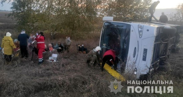 Помер водій автобуса, що потрапив в аварію під Полтавою