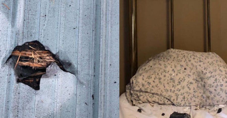 В Британской Колумбии метеорит пробил крышу дома и упал на кровать рядом с женщиной
