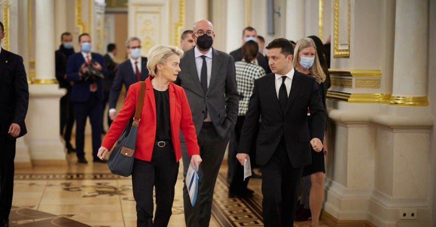 Зеленский спросил лидеров Евросоюза, “есть ли финиш” на пути Украины в ЕС 