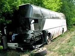 Автобус с пассажирами попал в аварию в Ровно 