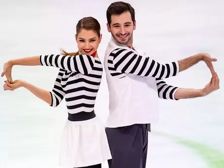 Украинские фигуристы Назарова и Никитин выиграли серебро на престижном турнире