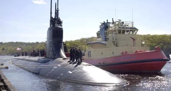 У ВМС США з'ясували, з яким загадковим об'єктом зіткнувся їхній атомний підводний човен Connecticut