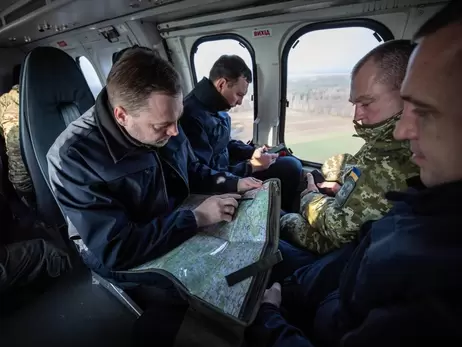 Глава МВД вылетел на учения по защите границы Украины от мигрантов со стороны Беларуси