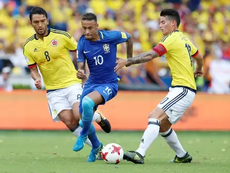 Отбор ЧМ-2022. Бразилия победила Колумбию и за шесть туров до финиша досрочно вышла на Мундиаль