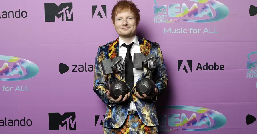 Переможці MTV EMA 2021: Ед Ширан став 