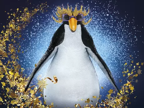 «Новорічна МАСКА» на канале «Украина» знакомит поклонников с новым героем – королевский Пингвин