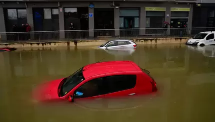В Іспанії після зливи почався потоп