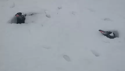 Возле украинской станции Академик Вернадский в Антарктиде выпало рекордное количество снега