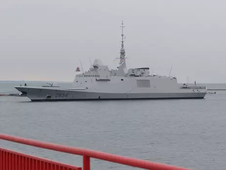  В Одессу впервые прибыл фрегат Военно-морских сил Франции