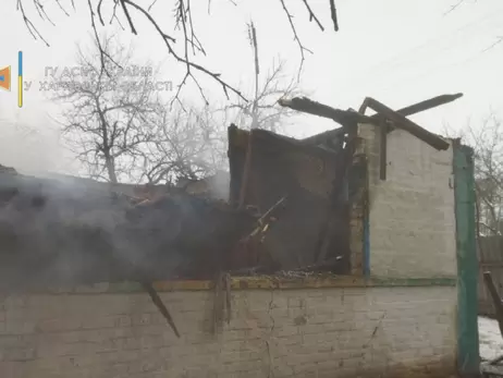 В Харьковской области подросток и его сосед спасли детей и бабушку от пожара