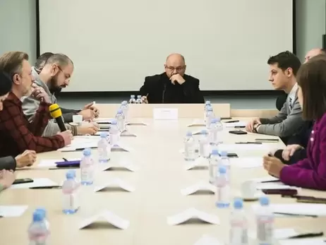 Встреча Тельбизова из «Укрэксимбанка» с журналистами: приглашенные заявили, что не знали, на какую встречу идут