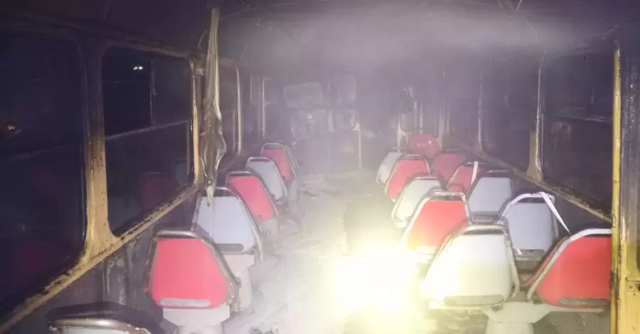 У Харкові під час руху спалахнув трамвай