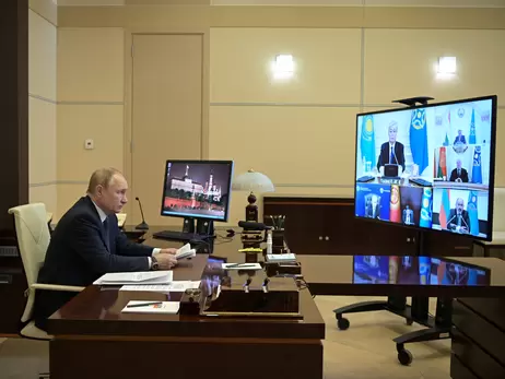 Найяскравіші висловлювання глав держав на саміті ОДКБ: Путін – про «майданні» технології, Токаєв – про зграю гієн