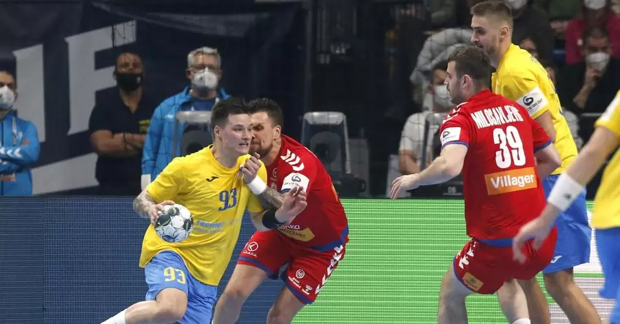 Збірна України стартувала з поразки на гандбольному Євро-2022
