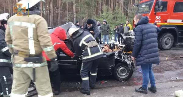 У масовій ДТП під Харковом постраждали троє людей, серед них - дитина