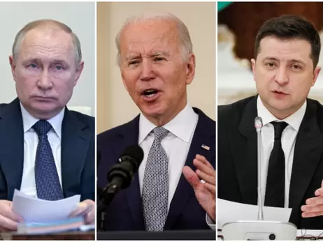 Зеленский предложил Байдену организовать трехсторонние переговоры с участием Путина