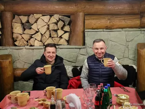 Дуда показал Зеленскому горы и угостил традиционными польскими блюдами