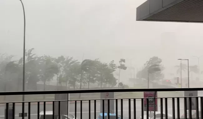 Сильний шторм у Малайзії