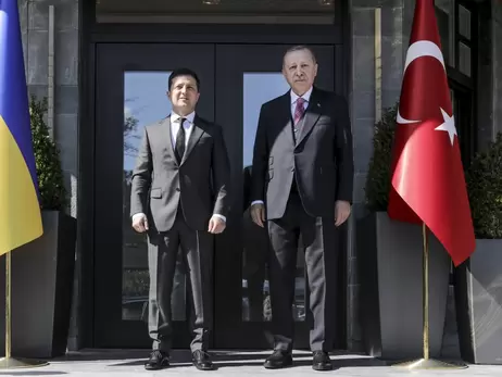 Зеленський прийме Ердогана у Маріїнському палаці 3 лютого