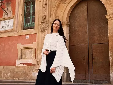 Жена главы Минобороны Юлия Зорий вышла на подиум Ukrainian Fashion Week
