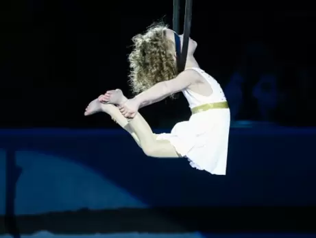 4-летняя гимнастка из Запорожья попала в Книгу рекордов Украины, исполнив сложнейший цирковой трюк