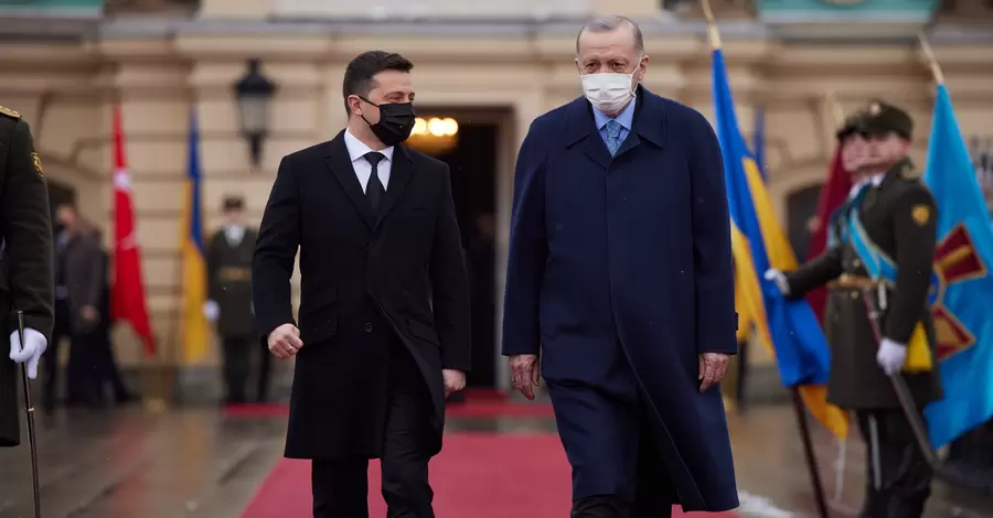 Зеленський підтримав Ердогана, який захворів на коронавірус після візиту в Україну