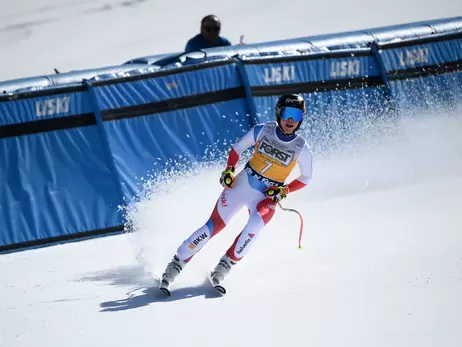 Украинская горнолыжница Анастасия Шепиленко финишировала 37-й в супергиганте