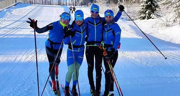 Женскую сборную Украины сняли с дистанции по ходу лыжной эстафетной гонки