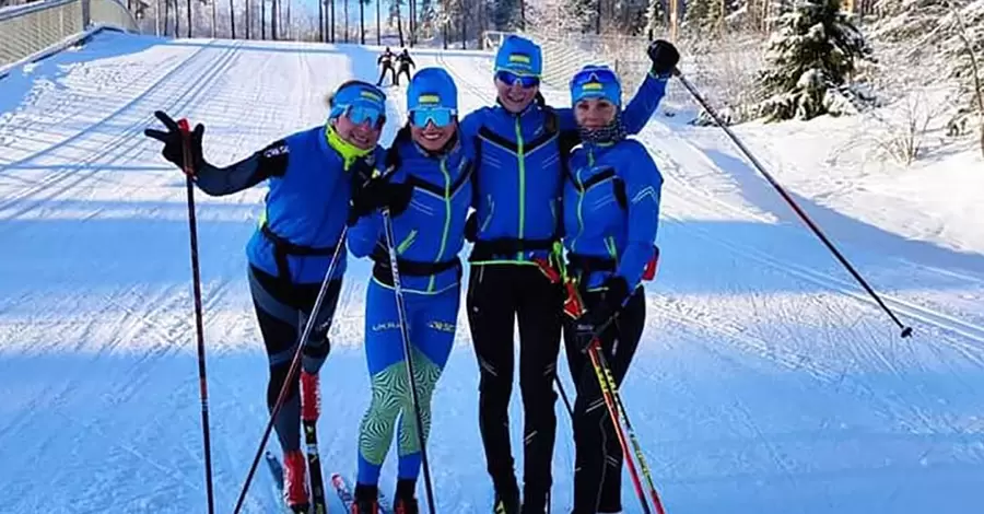 Женскую сборную Украины сняли с дистанции по ходу лыжной эстафетной гонки