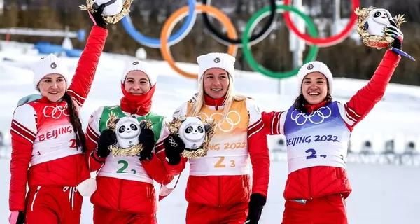 Пекин-2022. Россия берет оба золота в лыжных эстафетах