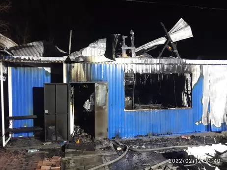 В Станице Луганской взорвалось и сгорело кафе “Мечта”, 12 человек пострадали