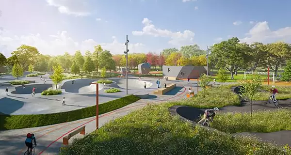В сети показали будущие урбан-парки от «Большой стройки» на Днепропетровщине 