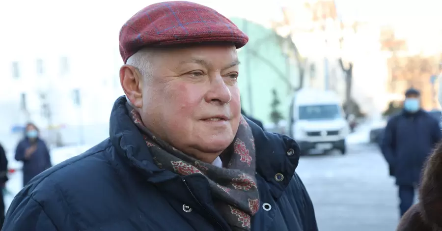 Российский журналист Дмитрий Киселев стал 209-м человеком в черном списке Минкульта Украины