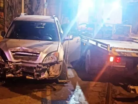 В Одессе прохожие скрутили водителя, решившего сбежать после ДТП