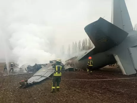 В Киевской области упал самолет ВСУ, число погибших уточняется