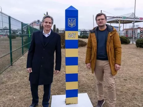 Кулеба и Блинкен встретились на украино-польской границе: обсуждали усиление обороноспособности Украины