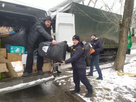 Постраждалі від війни регіони вже отримали сотні тонн гуманітарної допомоги