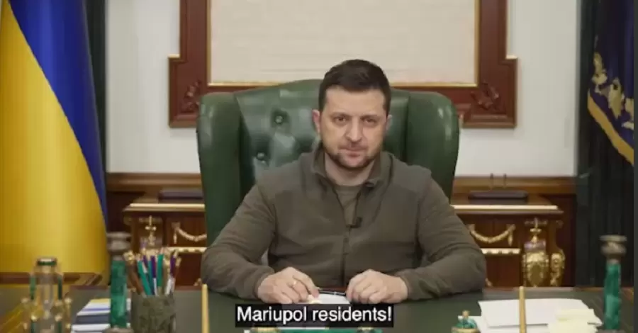 Зеленський: Авіабомба на пологовий будинок у Маріуполі – це доказ геноциду українців