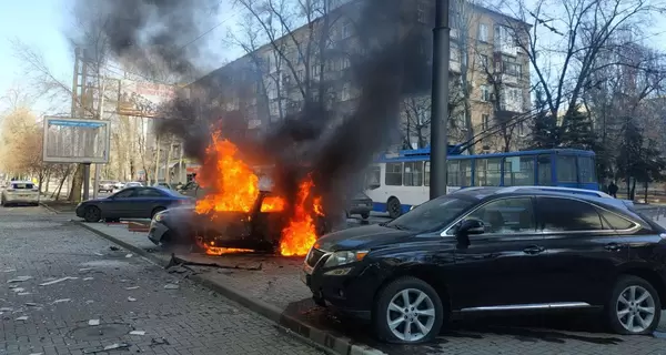 Над Донецьком збили ракету 