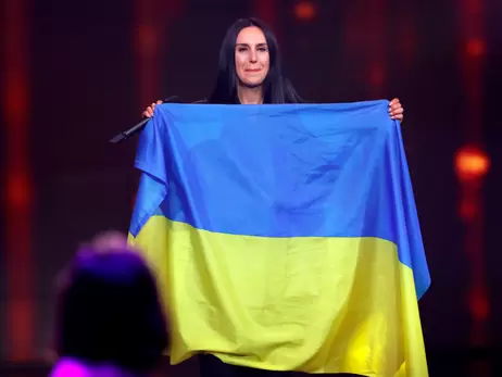 На концерті в Берліні Джамала виконала гімн України, а дружина Віталія Кличка – пісню про війну