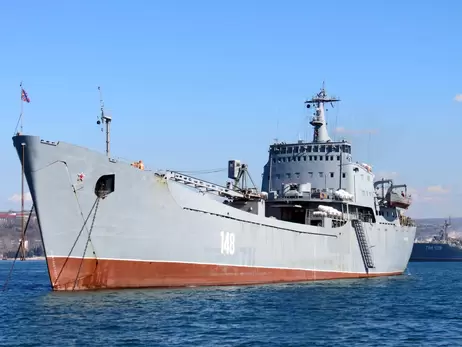 У Бердянську знищено великий десантний корабель РФ