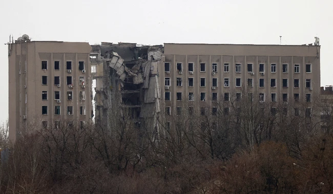 Здание Николаевской областной госадминистрации обстреляли