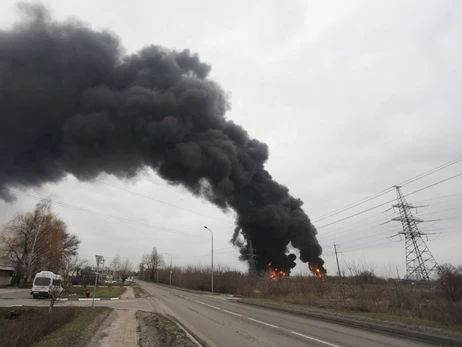 Влада України - про пожежу в Бєлгороді: Керівництво РФ відповідальне за те, що відбувається на її території