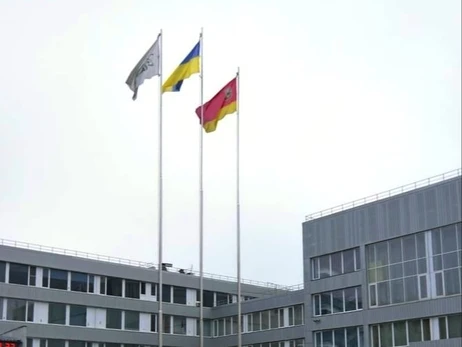 На освобожденной ЧАЭС поднят флаг Украины и прозвучал гимн